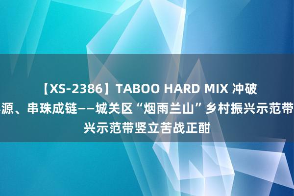 【XS-2386】TABOO HARD MIX 冲破戒指、整结伴源、串珠成链——城关区“烟雨兰山”乡村振兴示范带竖立苦战正酣