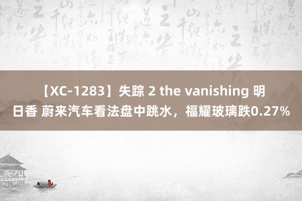 【XC-1283】失踪 2 the vanishing 明日香 蔚来汽车看法盘中跳水，福耀玻璃跌0.27%